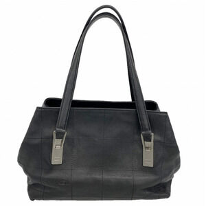 CHANEL Black Caviar Leather Bag